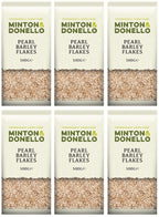 6 x Minton & Donello Pearl Barley Flakes - 500g