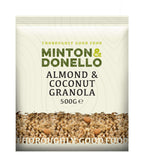 6 x Minton & Donello Almond & Coconut Granola - 500g