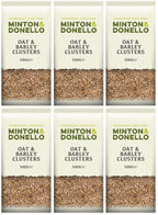 6 x Minton & Donello Oat & Barley Clusters - 500g