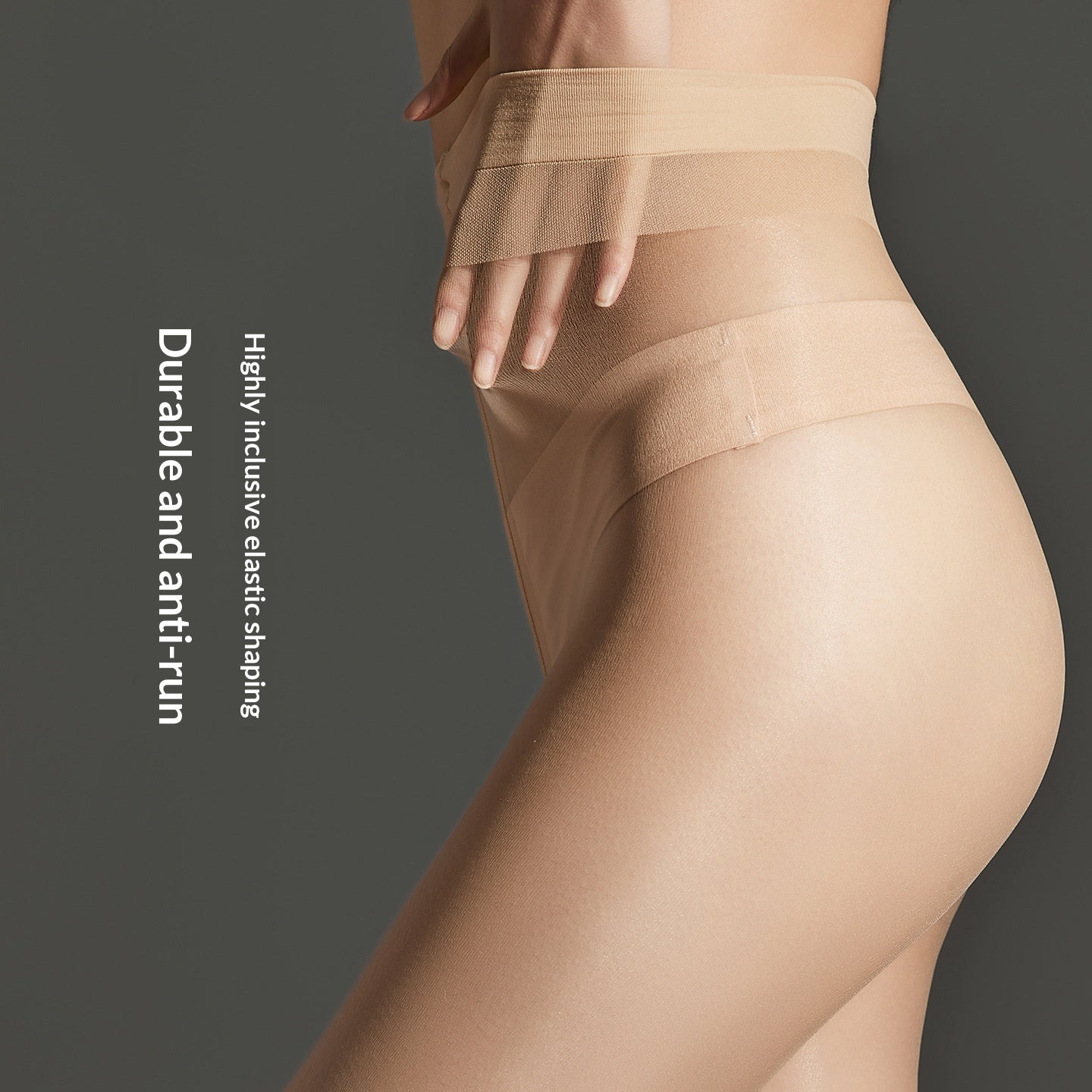 Ultra-transparent One-piece Stockings For Women