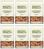 6 x Minton & Donello Super Berry Granola Crunch - 500g