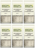 6 x Minton & Donello Buckwheat Flour Stoneground - 500g