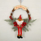 Christmas Decorations WreathWindow Arrangement Door Hanging