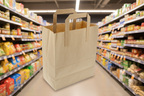 250 x Kraft Brown Bag Handles 8.5X13X10