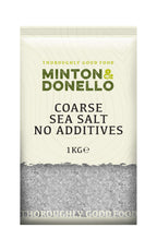 6 x Minton & Donello Coarse Sea Salt No Additives - 1000g