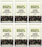 6 x Minton & Donello Carob Coated Brazilnuts - 125g
