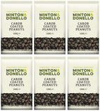 6 x Minton & Donello Carob Coated Peanuts - 100g