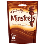 15 x Galaxy Minstrels Chocolate Pouch Bag 118g
