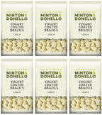 6 x Minton & Donello Yogurt Coated Brazils - 125g