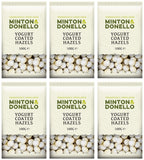 6 x Minton & Donello Yogurt Coated Hazels - 100g