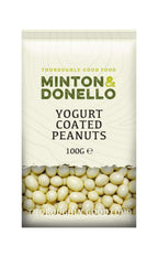 6 x Minton & Donello Yogurt Coated Peanuts - 100g