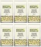 6 x Minton & Donello Yogurt Coated Peanuts - 100g