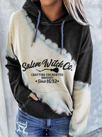 Korean style graffiti solid color loose pullover sweater