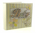 laura darrington baby shower photo album set patchwork collection