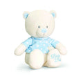 keel 17cm baby bear in tee shirt blue