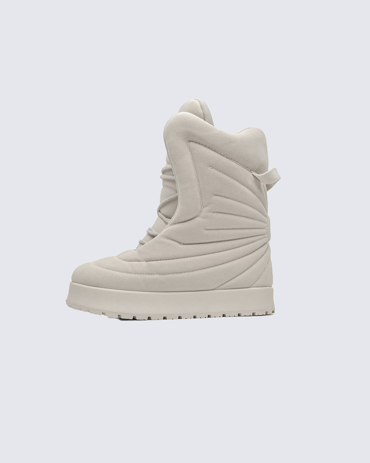 Trendy Oversized High-Top Puffer Boots