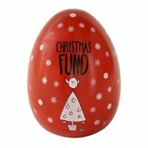Eggcellent' Large Nest Egg - Money Piggy Bank Gift- Christmas Fund