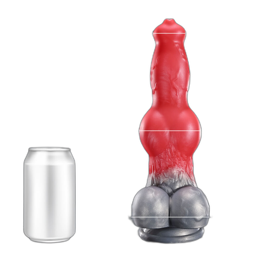 Casper - 9.8 Inch Dog Dildo - Knot Dildo - Wolf Dildo