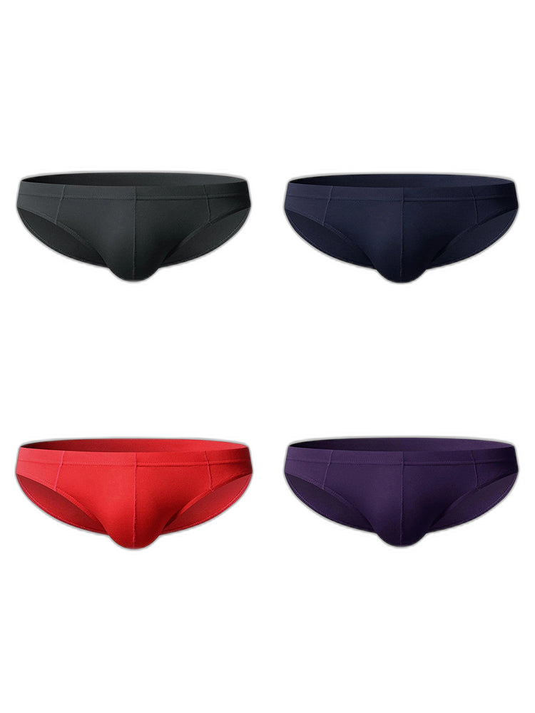 4 Pack Soft Modal Breathable Men Briefs
