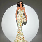 Women's Fashionable And Sexy Printed Strap Dress