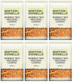 6 x Minton & Donello Bombay Mix Original Coarse - 125g