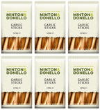 6 x Minton & Donello Garlic Sticks - 125g