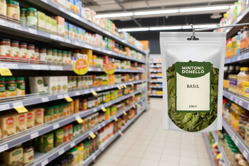 10 x Minton & Donello Basil - 20g