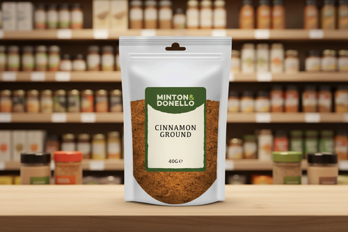 10 x Minton & Donello Cinnamon Ground - 40g