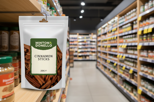 10 x Minton & Donello Cinnamon Sticks - 20g