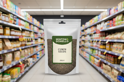 10 x Minton & Donello Cumin Seeds - 20g