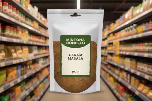 10 x Minton & Donello Garam Masala - 40g