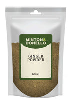 10 x Minton & Donello Ginger Powder - 40g