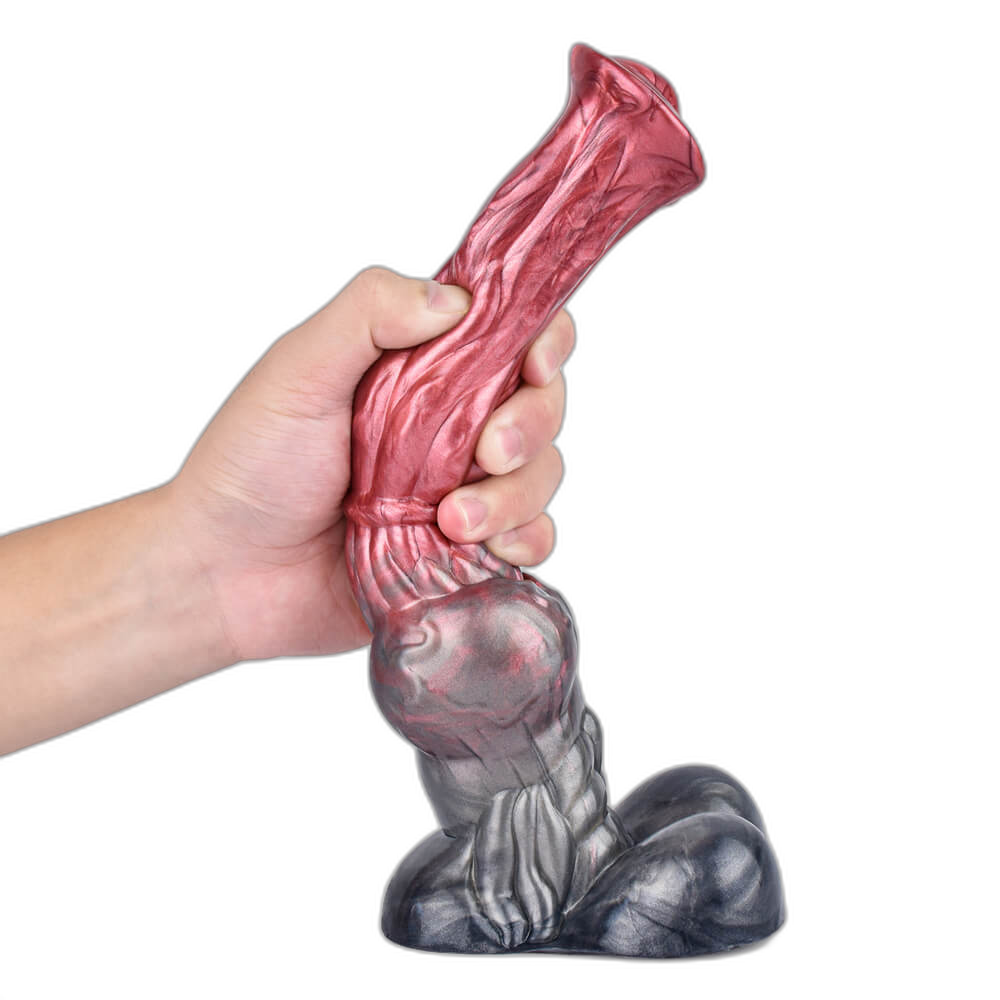 Molten - 10.2 Inch Centaur Dildo - Knot Dildo - Animal Dildo