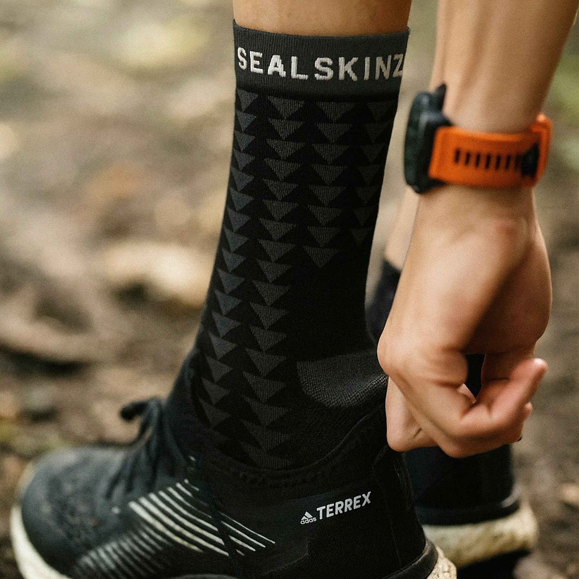 Merino Mid Length Running Socks for Men and Women