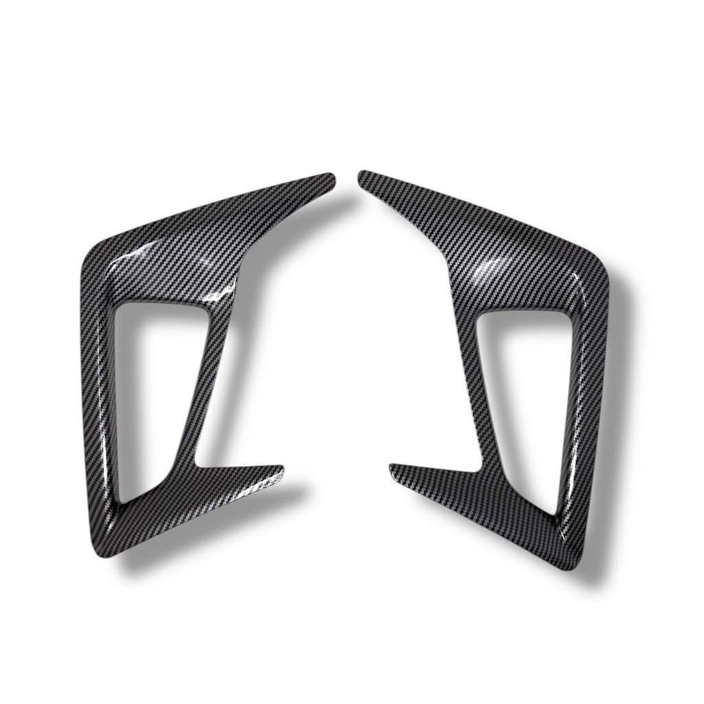 Rear Bumper Reflector Surround for MK4 / MK4.5 Focus | CEUK (Carbon Fibre Look OR Gloss Black)
