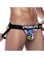 Men’s Sexy Graffiti Pouch Thongs