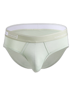 4 Pack Men's Modal Skin-Friendly Solid Color Mid-Rise Briefs