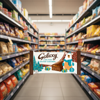 12 X Galaxy Salted Caramel Festive Cake Bars 5pk 129.55
