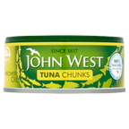 12 x John West Tuna Chunks In Oil - 145GR
