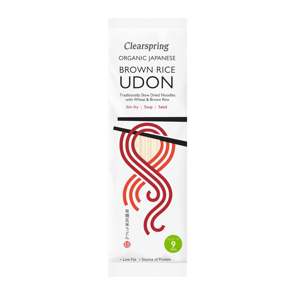 Clearspring Brown Rice Udon Noodles - Organic  - 200g