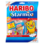 10 x Haribo Starmix Multipack Sweets Bag - 176GM