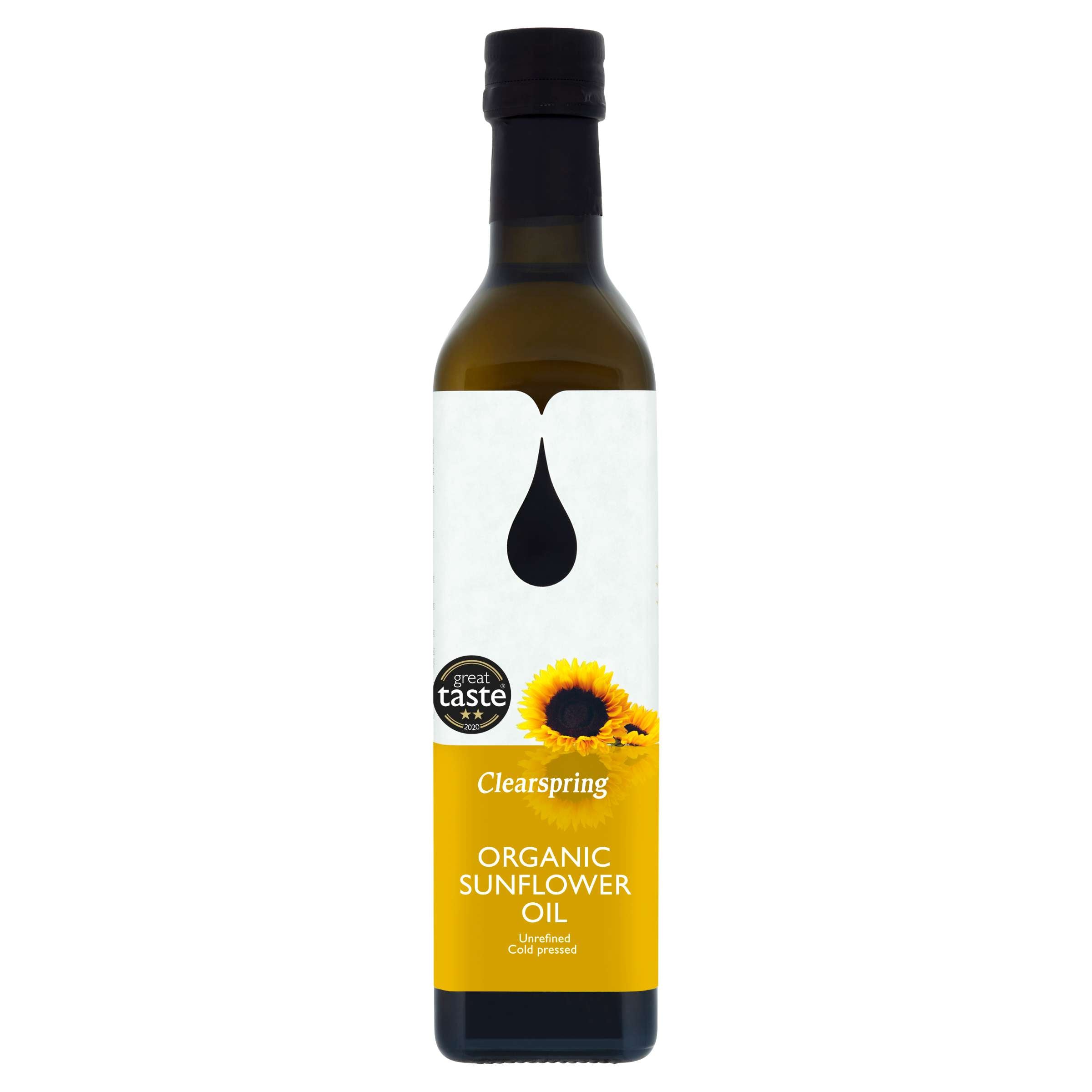 Clearspring Oil - Sunflower Organic - 500ml