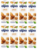 8 x Alpro Almond Milk 1L