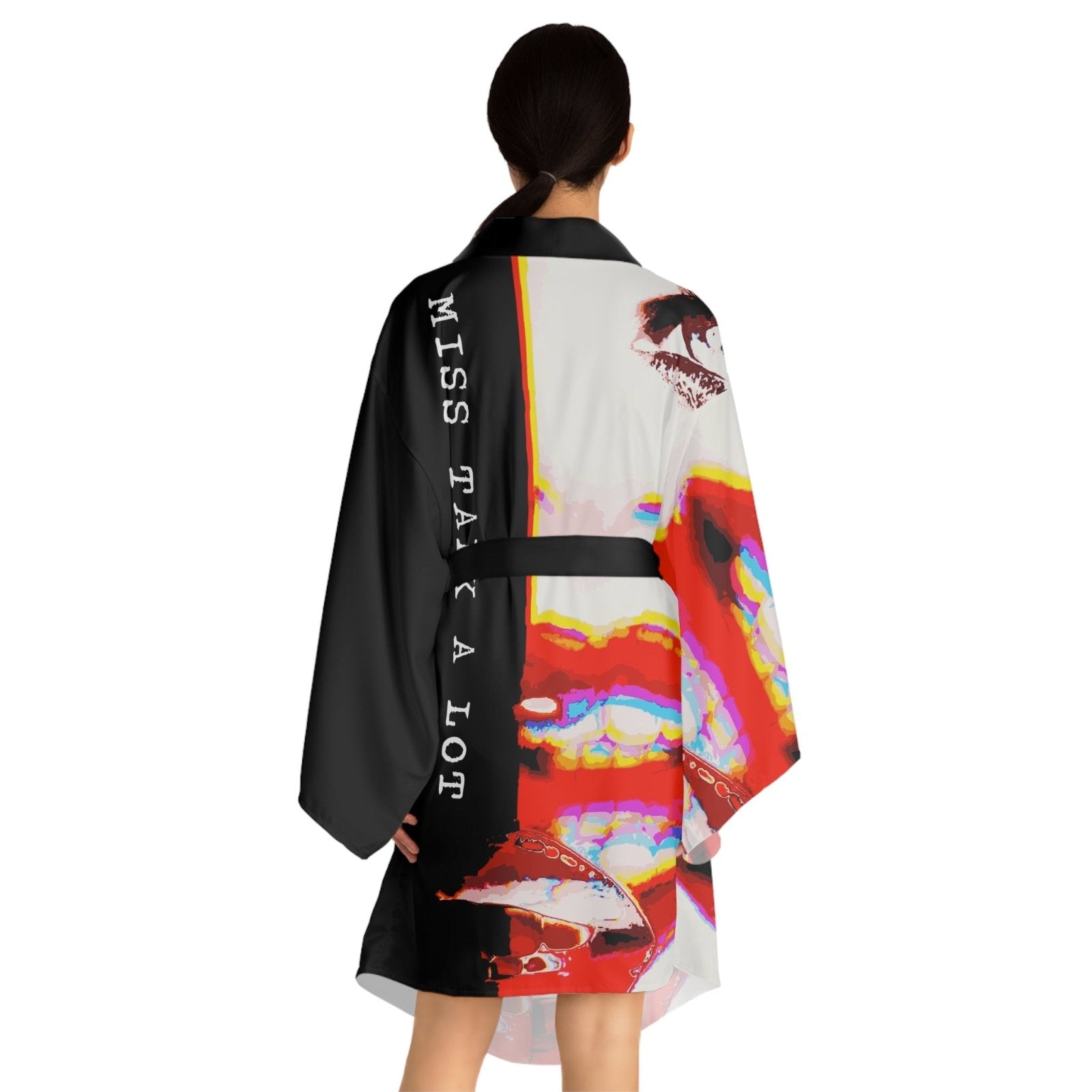 Miss Talk A Lot - Womens Kimono Robe