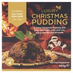12 X Matthew Walker Luxury Christmas Pudding 400GM
