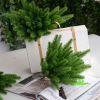 Christmas tree flower simulation pine needles