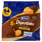 8 x Mcvities Mini Chocolate Digestives - 5X19GM