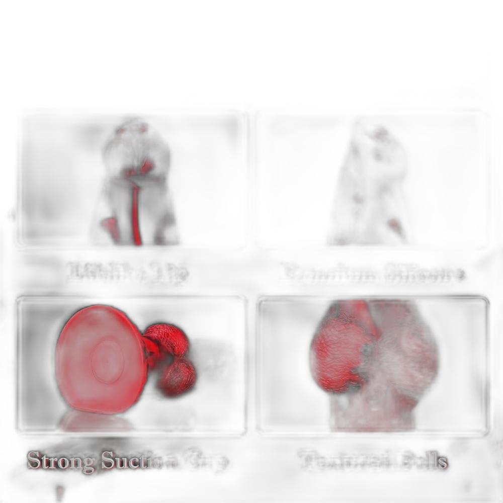 Houndcore - Thrusting Silicone Dildo - Fantasy Knotted Dildo