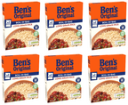 12 x Bens Original Boil In Bag Long Grain Rice 2 X 125G