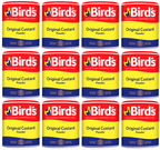 12 x Birds Trad Custard Powder Pb - 250Gm